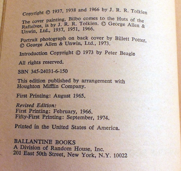 The Hobbit (1973) - TolkienBooks.US